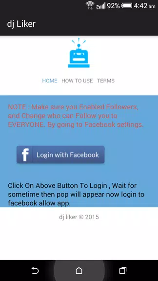 dj liker - free facebook likes ဖန်သားပြင်ဓာတ်ပုံ 0