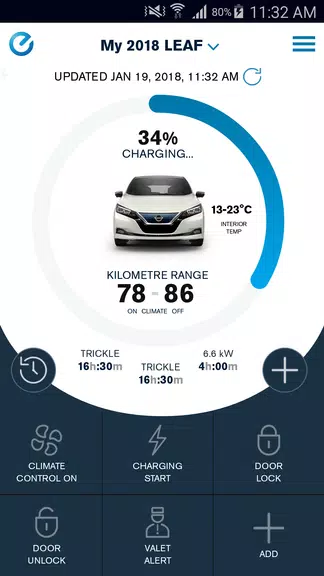 Nissan LEAF Canada Zrzut ekranu 0