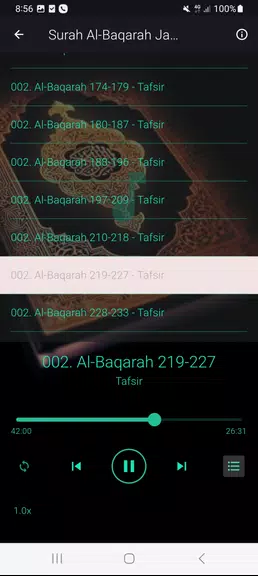 Tafseer Al Baqarah (1 - 286) ဖန်သားပြင်ဓာတ်ပုံ 3