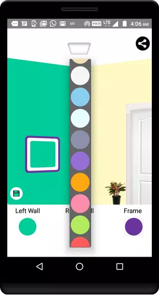 Schermata Wall Color Selection - BEST 2