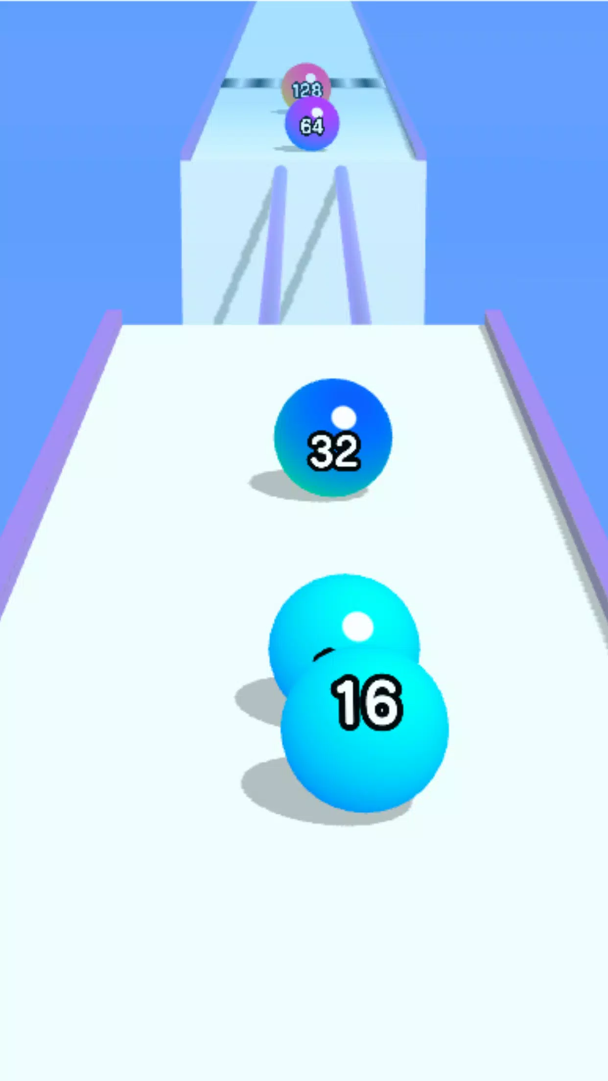 Ball Run 2048: merge number 螢幕截圖 3