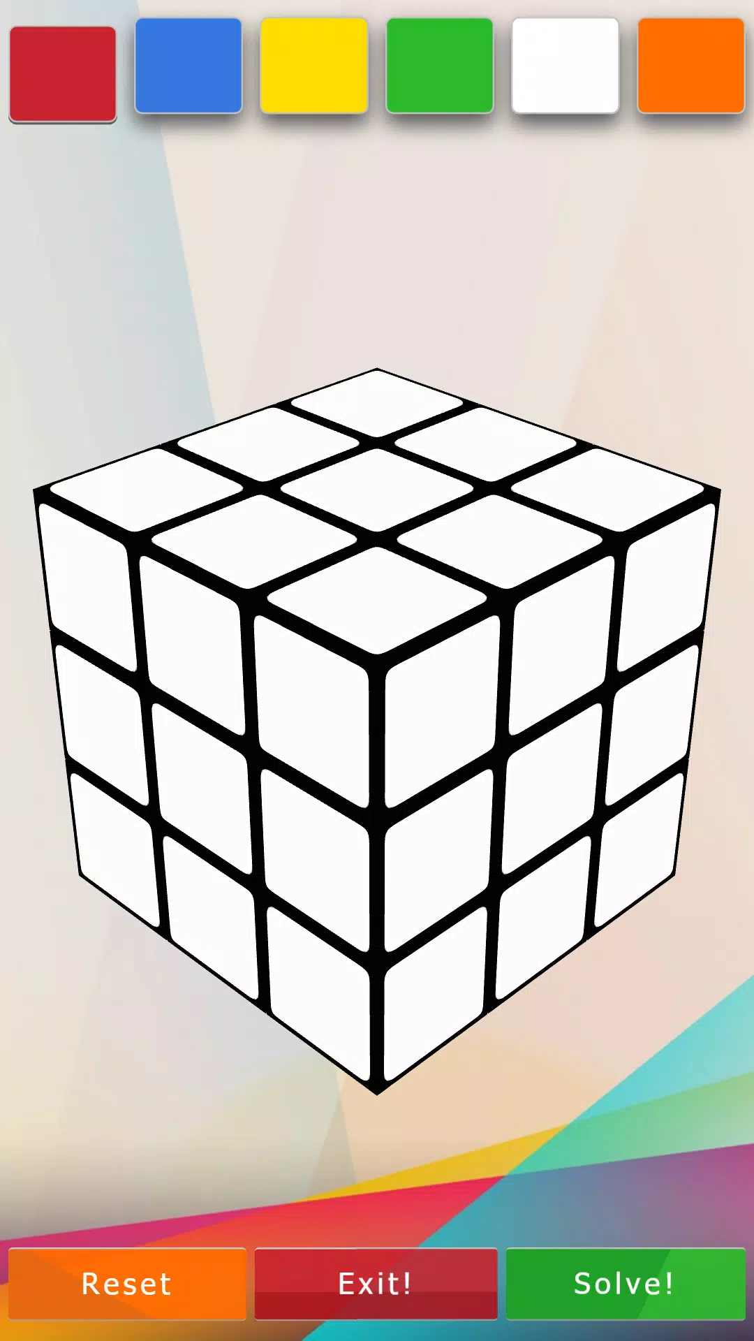 3D-Cube Solver Capture d'écran 0