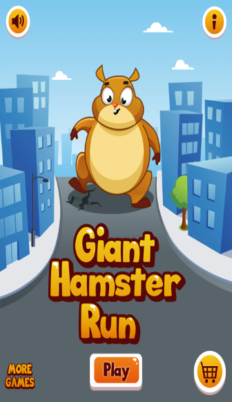 Giant Hamster Run 스크린샷 1