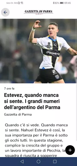 Gazzetta di Parma Capture d'écran 2