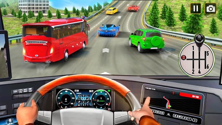 Bus Game : Coach Bus Simulator ဖန်သားပြင်ဓာတ်ပုံ 0