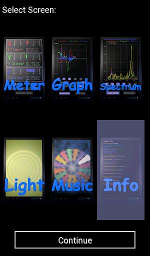 Accelerometer Meter ภาพหน้าจอ 1