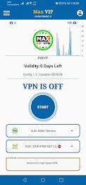 Schermata MAX VIP VPN 0