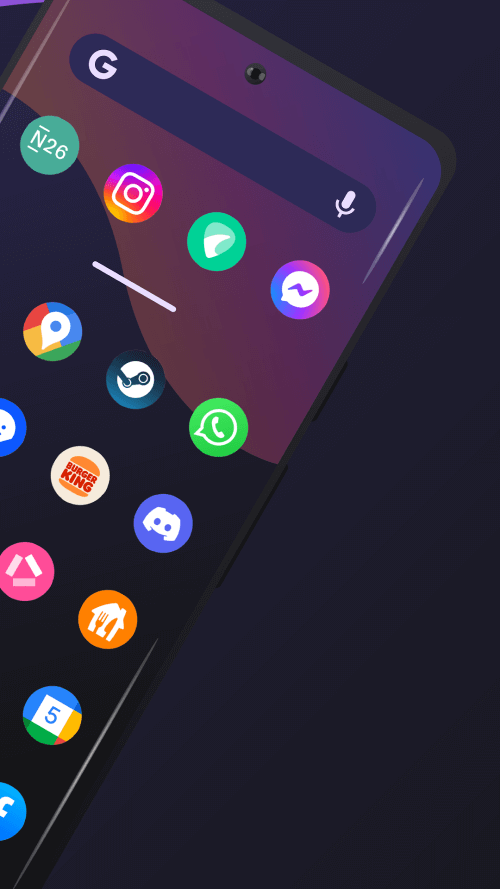 Australis - Icon Pack Mod Zrzut ekranu 2