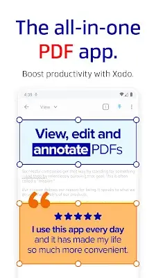 Xodo PDF | PDF Reader & Editor ဖန်သားပြင်ဓာတ်ပုံ 0