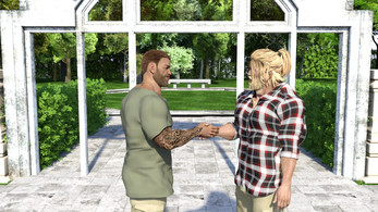 A Day in the Park (gay bara 18+ demo available) 스크린샷 1