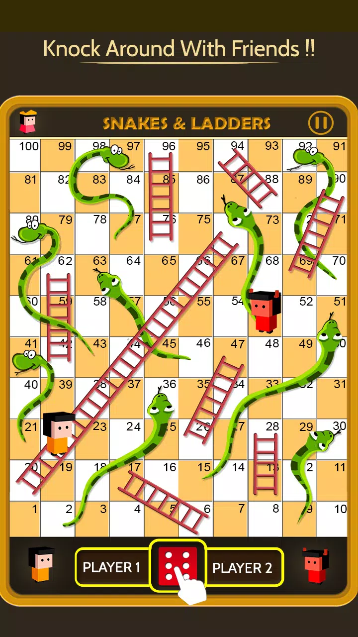 Snakes & Ladders: Online Dice! Captura de tela 2