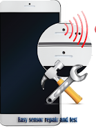 Schermata Proximity Sensor Reset/Fix 0