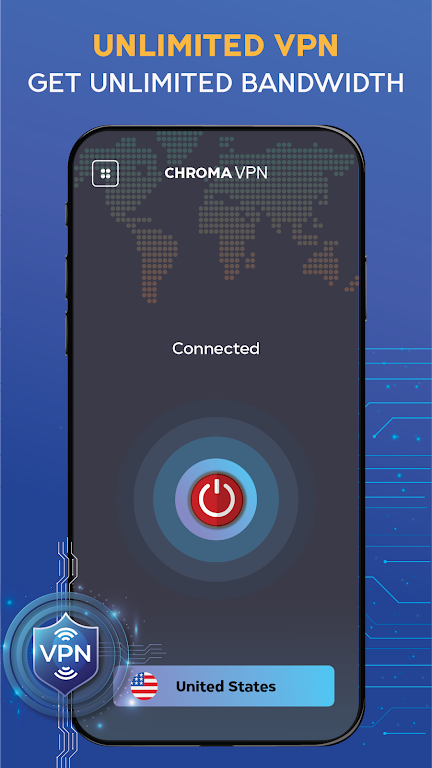 Chroma VPN Unblock Sites Proxy Capture d'écran 2