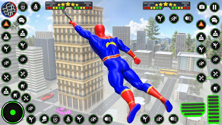 Spider Rope Hero ภาพหน้าจอ 0