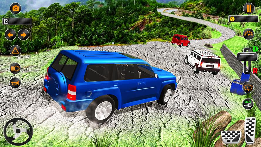 Prado car driving 3D car games স্ক্রিনশট 3