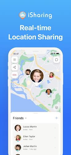 iSharing: GPS Location Tracker স্ক্রিনশট 0