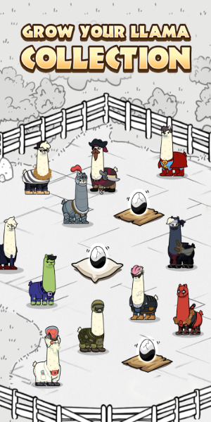 Mutant Llama: IDLE Breed Games ภาพหน้าจอ 0