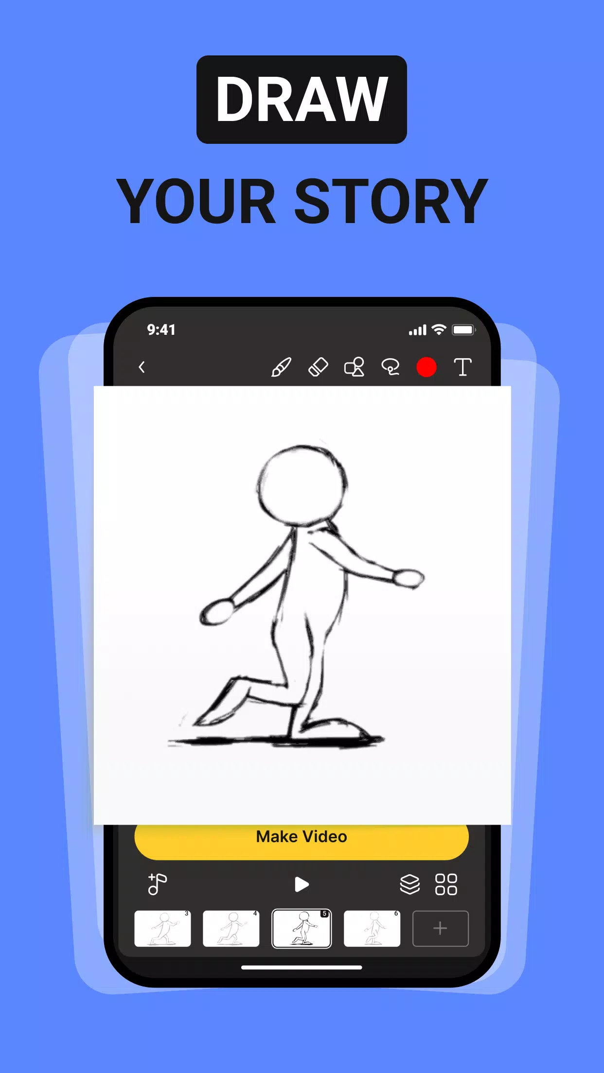 FlipArtify - 2D Draw Animation Скриншот 1