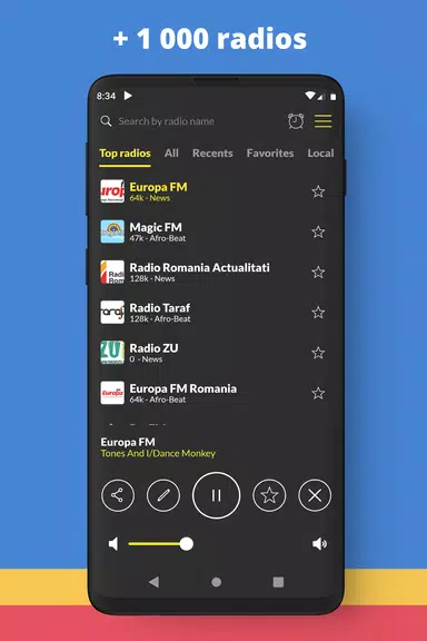 Radio Romania FM online 螢幕截圖 0