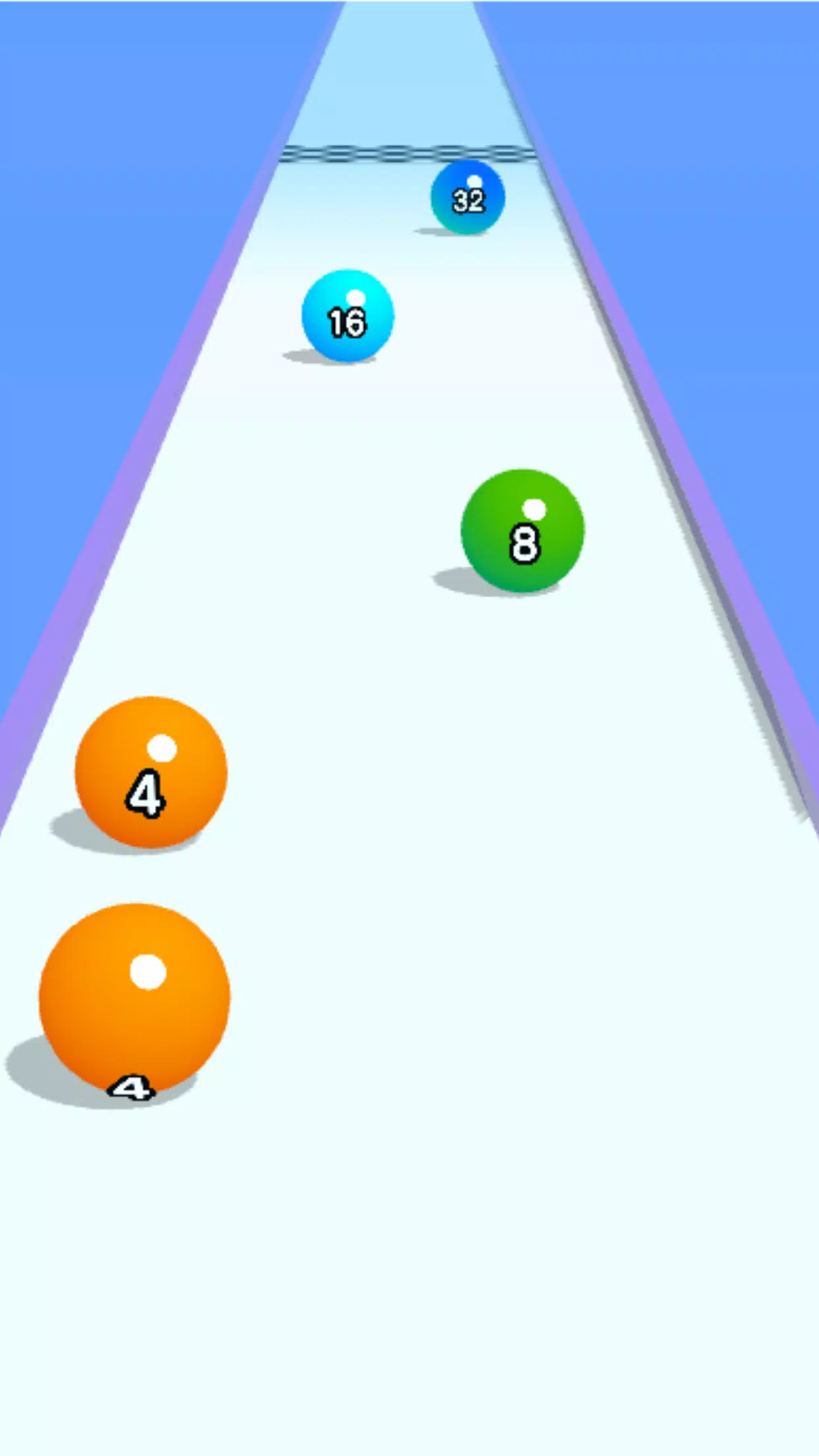 Ball Run 2048: merge number 螢幕截圖 0