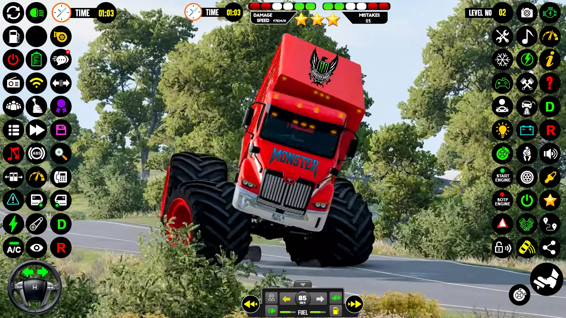 4x4 Monster Truck Game - Derby スクリーンショット 0