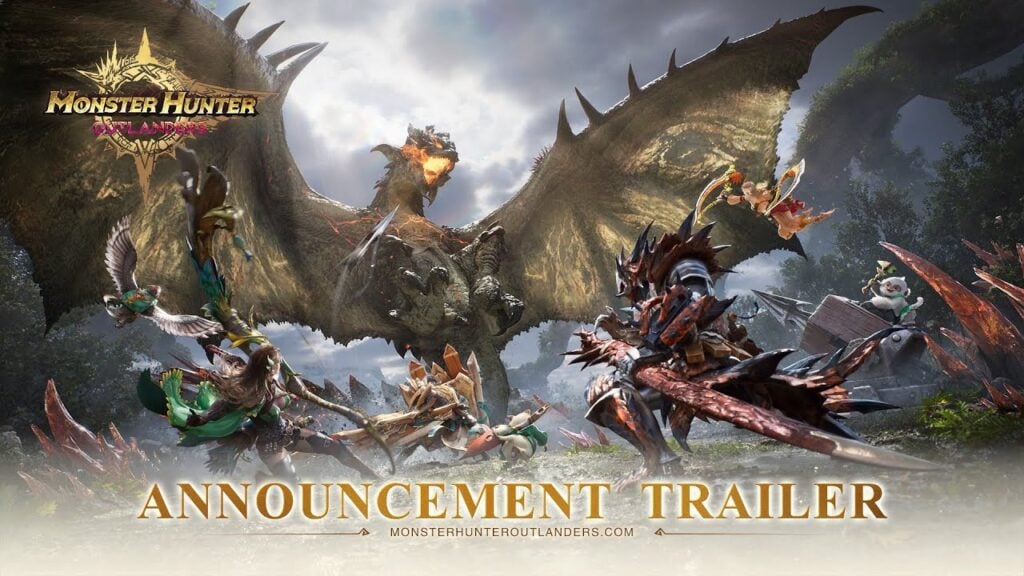 Tencent、CapcomはMonster Hunter Outlandersゲームを発表します