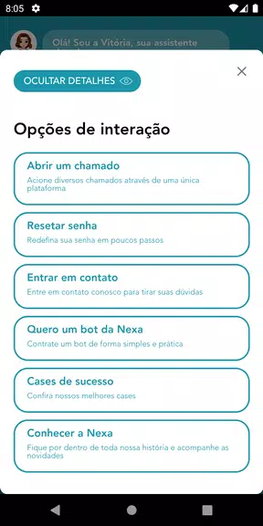 Vitória - Assistente Virtual N 스크린샷 2