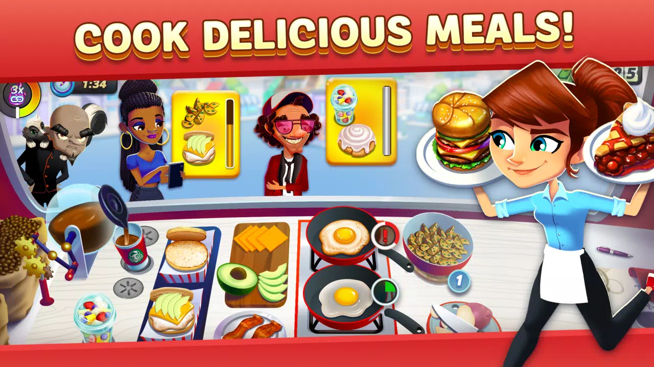 Diner DASH Adventures Ảnh chụp màn hình 2