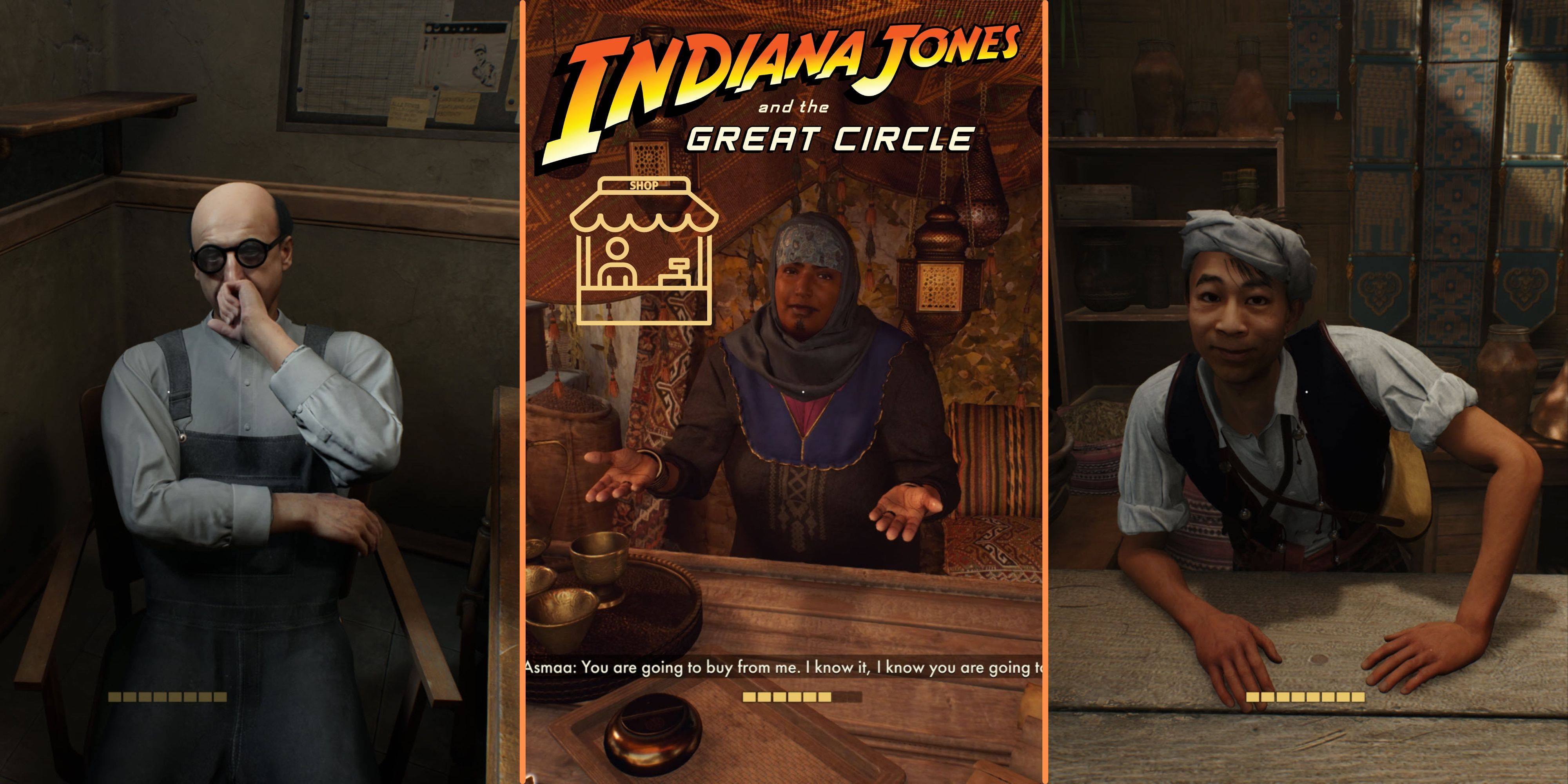 Alle Anbieterstandorte in Indiana Jones und The Great Circle