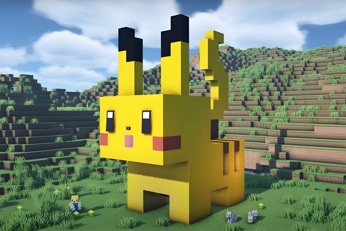 Śliczny dom Pikachu