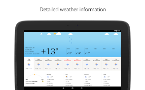 Yandex Weather ภาพหน้าจอ 3