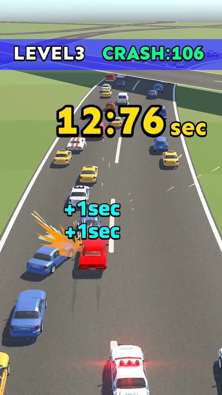 Car Chase And Crash Run ภาพหน้าจอ 0