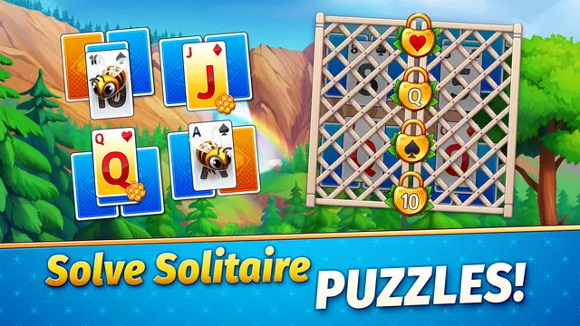 Solitaire Golden Prairies Ảnh chụp màn hình 3