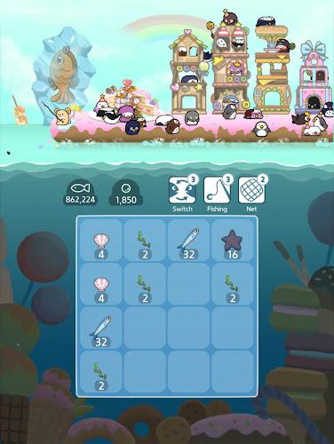 2048 Penguin Island ภาพหน้าจอ 3