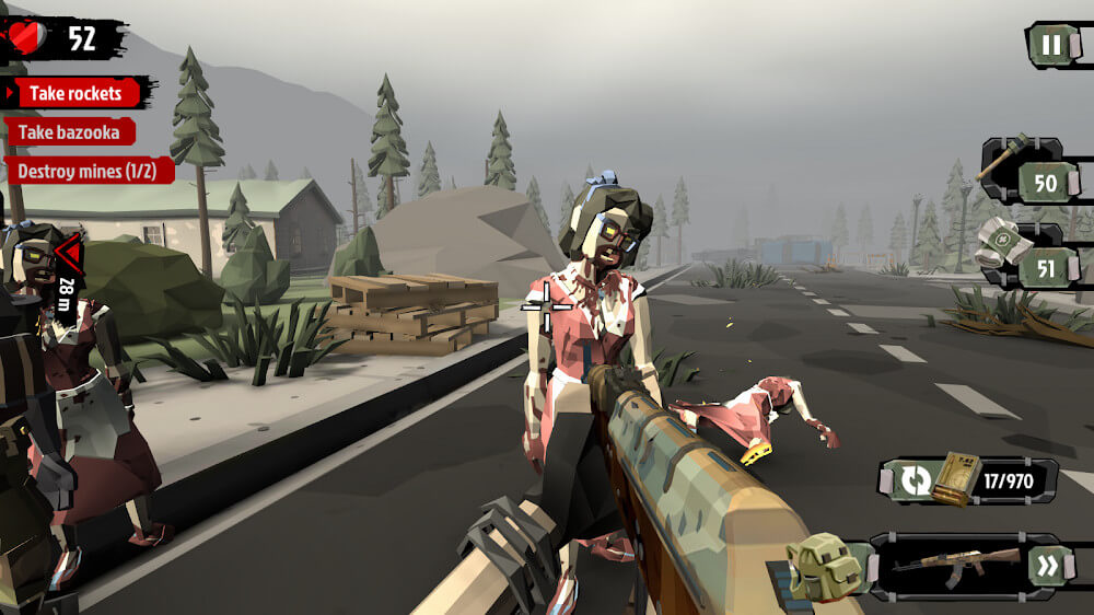 The Walking Zombie 2 Mod Zrzut ekranu 2