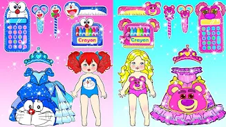 chibi doll dress up makeover 螢幕截圖 3