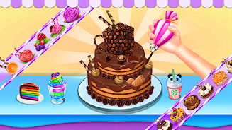 Sweet Cake Maker Cake Game ဖန်သားပြင်ဓာတ်ပုံ 1