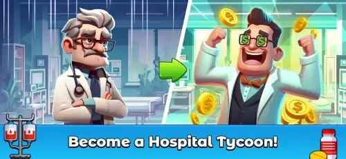 Hospital Empire - Idle Tycoon Ảnh chụp màn hình 1