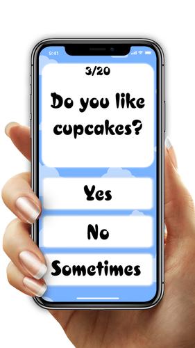 Quiz: What cupcake are you? Captura de tela 1