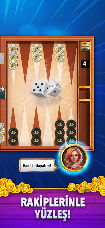 Masters of Backgammon : Online স্ক্রিনশট 1