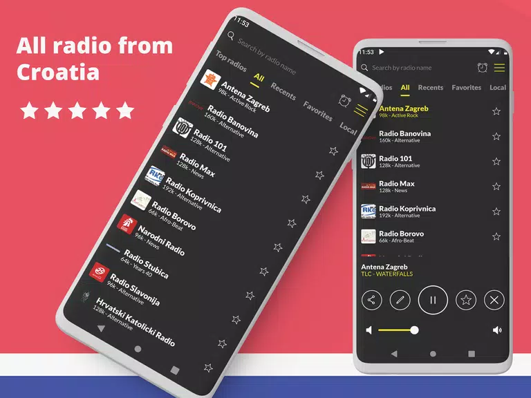 Radio Croatia FM online Zrzut ekranu 0