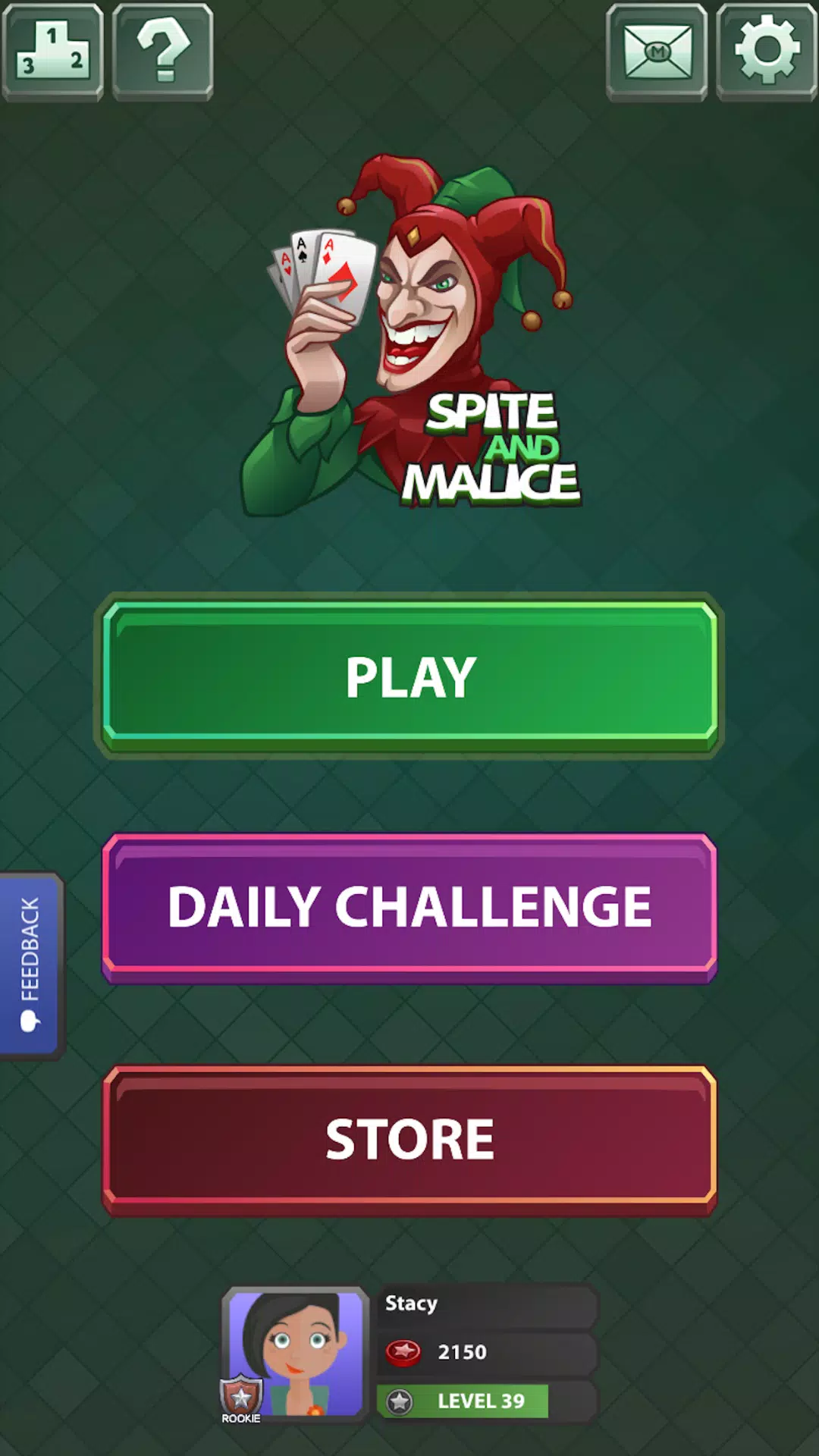 Spite & Malice - No Wifi Game 螢幕截圖 3