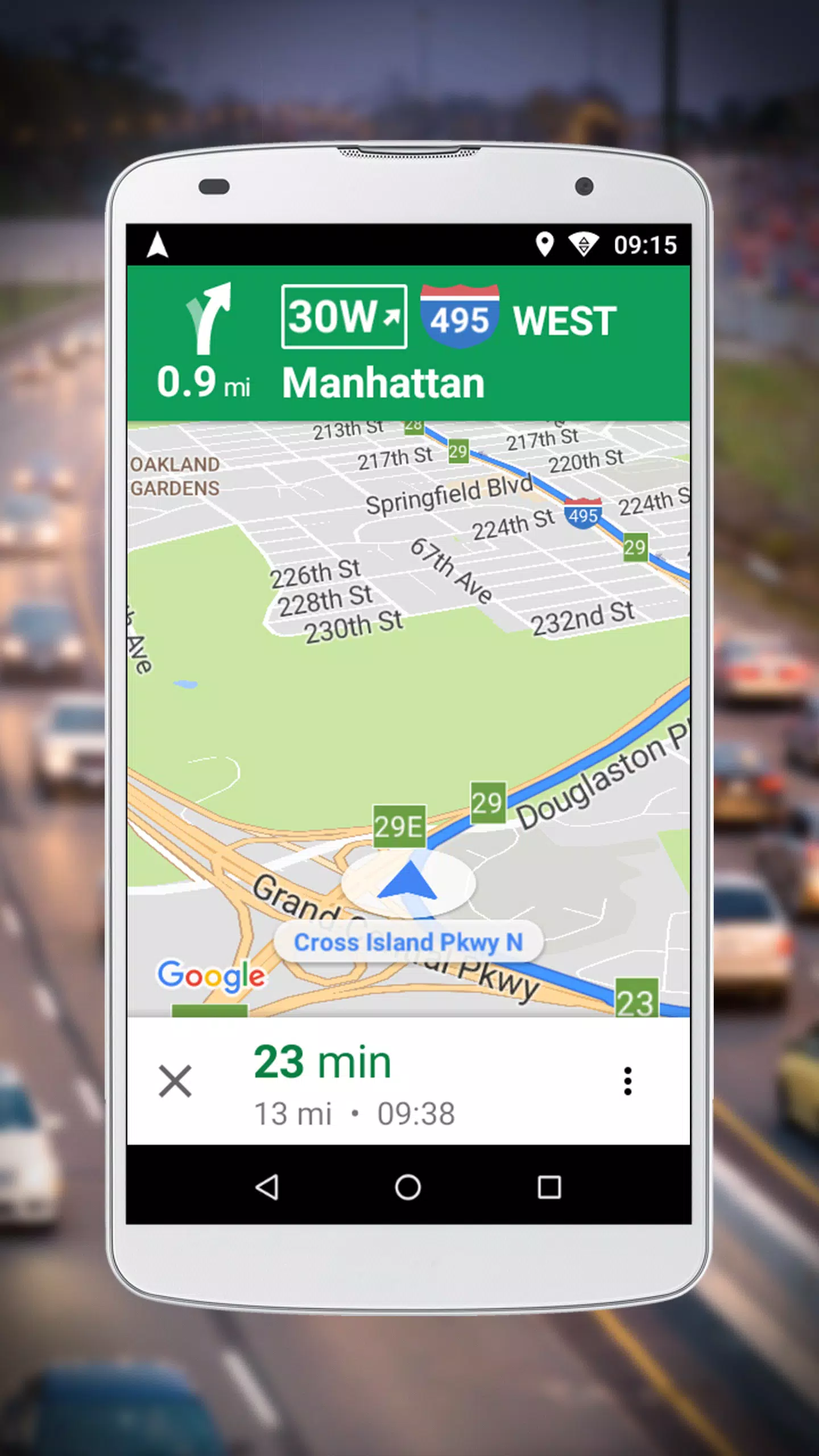 Navegación para Google Maps Go Captura de pantalla 0