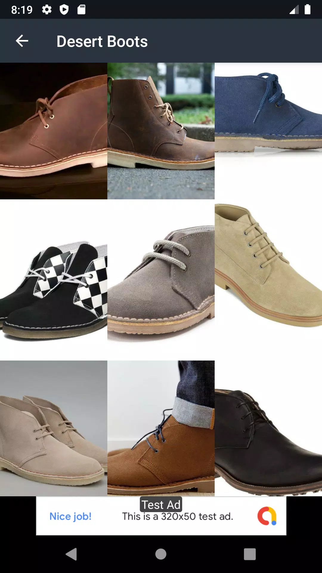 Desert Boots Ideas স্ক্রিনশট 1