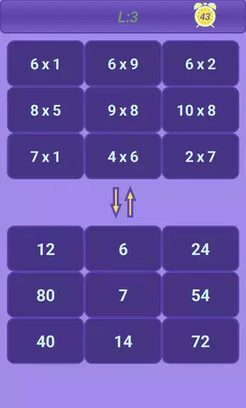 Multiplication Table: Math 螢幕截圖 3