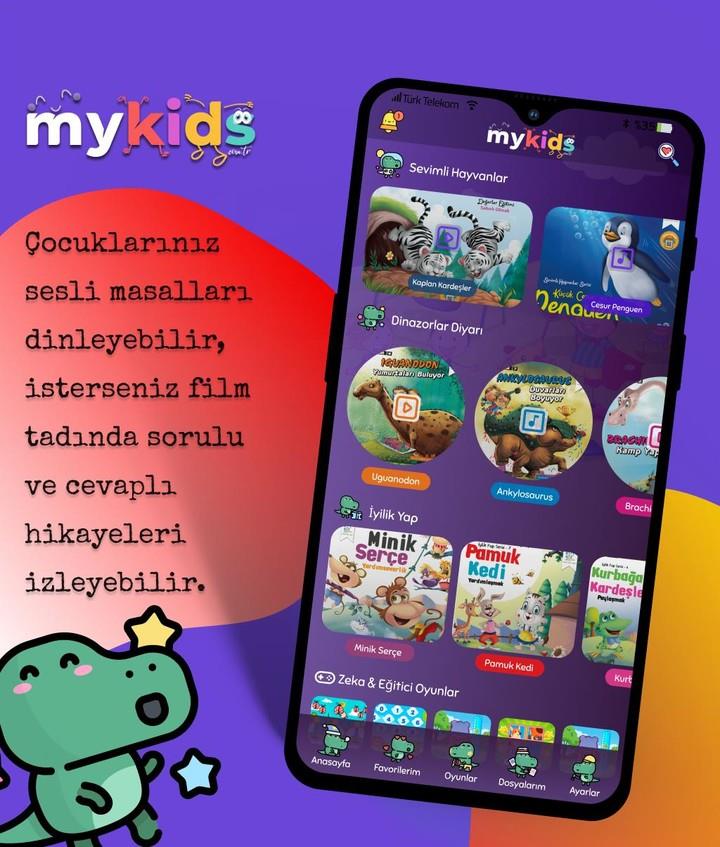 Mykids Masallar & Oyunlar Zrzut ekranu 1