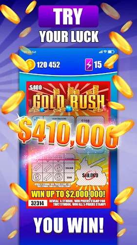 Lottery Scratchers Scratch Off Captura de pantalla 1