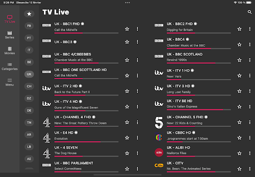 IPTV Smarters Expert - 4K应用截图第1张