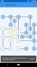 Hashi Puzzle Ekran Görüntüsü 1