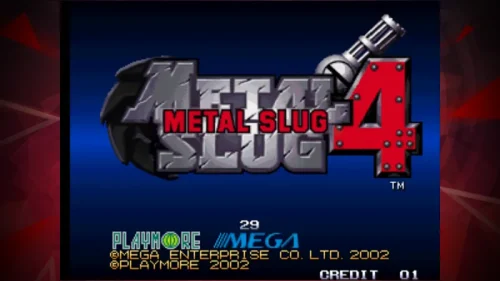 METAL SLUG 4 ACA NEOGEO Schermafbeelding 0